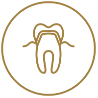Icon zeigt eine Zahnkrone
