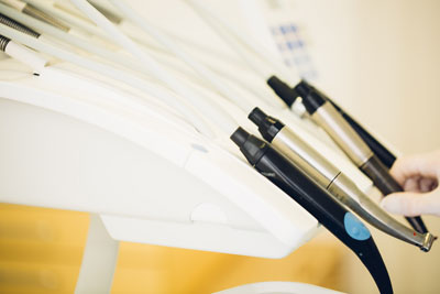 Detailaufnahme der neuen Geräte