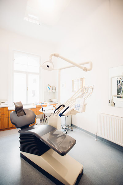 Der neue Behandlungsstuhl